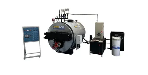 SKOÇ TİP BUHAR KAZANI EMNİYET SİSTEMLERİ VE BRÜLÖR ARIZA BULMA EĞİTİM SETİ