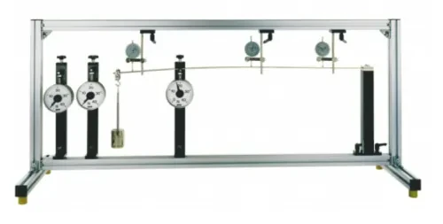 DÜZ KİRİŞLERİN DEFORMASYONU EĞİTİM SETİ